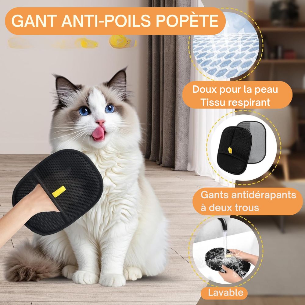 Gant anti-poils Popète™